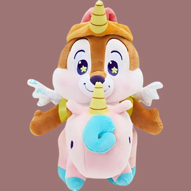 Disney Springtime Mickey Mouse And Friends Chip 'N Dale Chip Dolls Plush Doll 16.5cm Height Shanghai Disney-2
