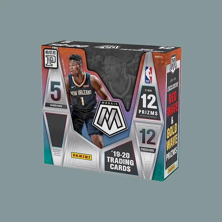 PANINI NBA Star Character 2019 20 Panini Mosaic NBA Basketball Card Asian Exclusive Version Sports Cards 1-2