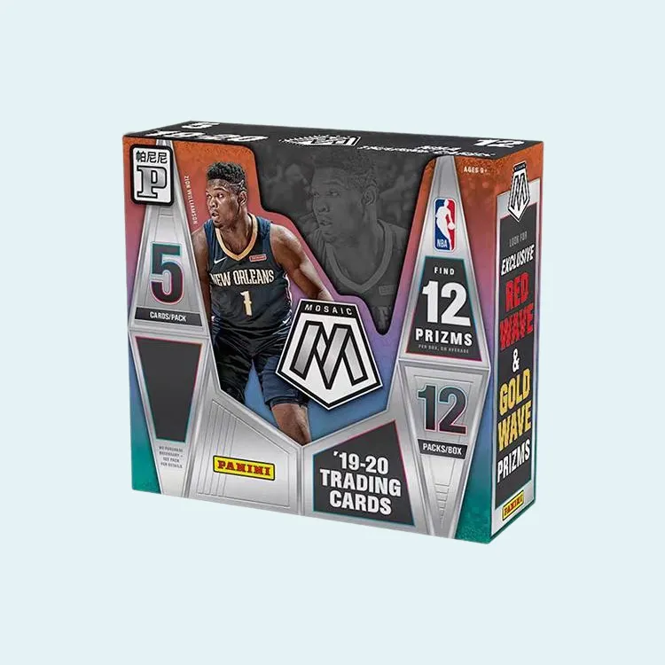 PANINI NBA Star Character 2019 20 Panini Mosaic NBA Basketball Card Asian Exclusive Version Sports Cards 1-3
