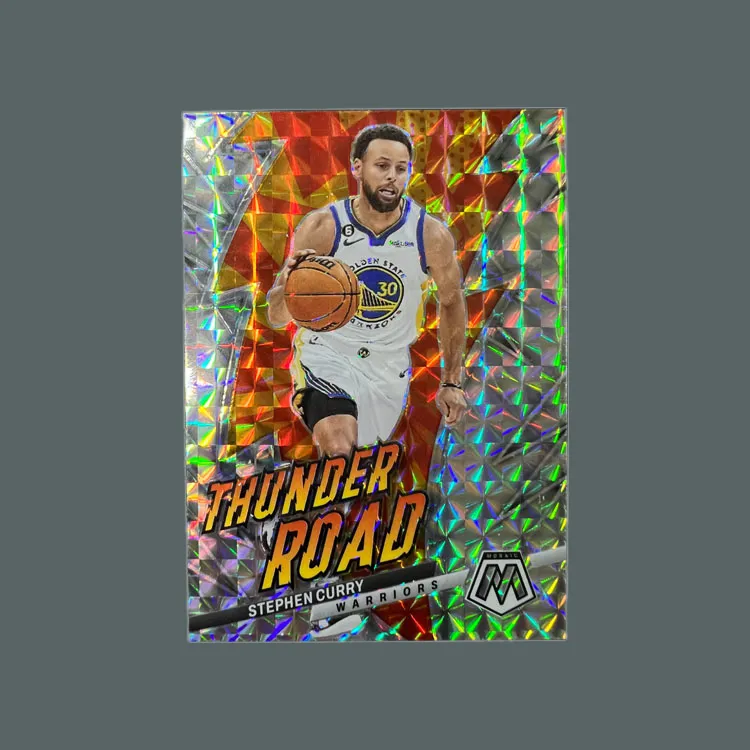 PANINI Warriors Stephen Curry Moe God Mosaic Series Plaid Fold Star Card Rare Sports Cards 1 Pc-3