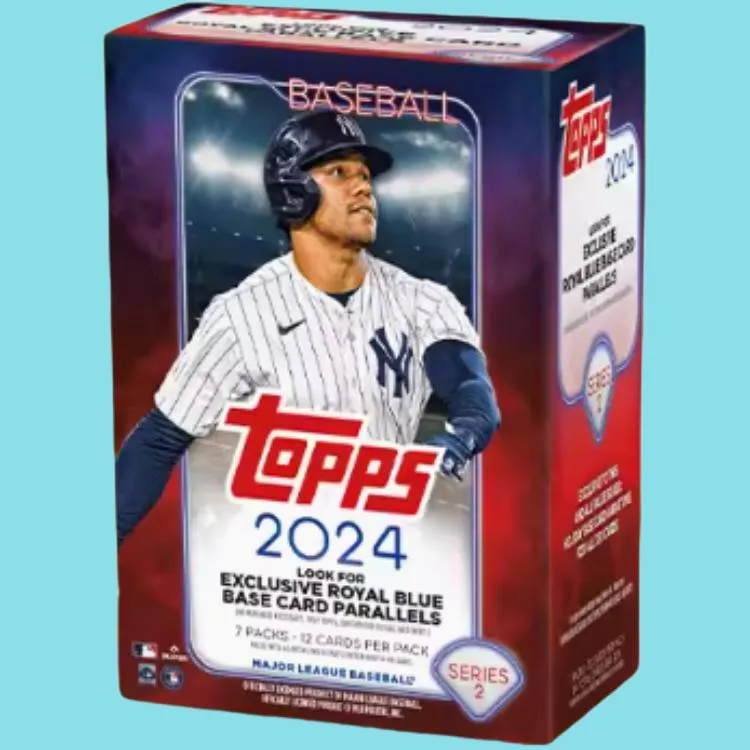 Topps 2024 Topps Series 2 Baseball Hanger Box 8x Lot-4
