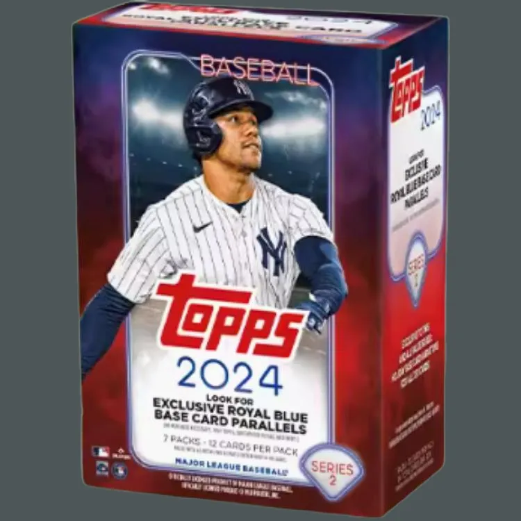 Topps 2024 Topps Series 2 Baseball Hanger Box 8x Lot-3
