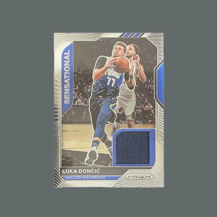 PANINI 2020 21 Prizm Dallas Mavericks Luka Dončić Game Used Jersey Cut Teca Star Card Access Pass Sports Cards 1 Pc-2