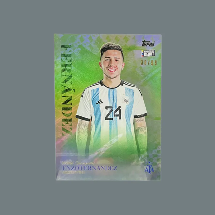 Topps Argentina Team Box Argentina Chelsea Enzo Fernández 99 Pc Star Player Cards Card Product Access Sports Cards 1 Pc-2