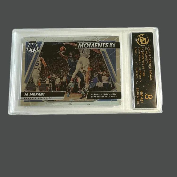 PANINI Morant Grizzlies Mosaic Montage Teca Player Card 8 Points Graded Cards 1 Pc-2