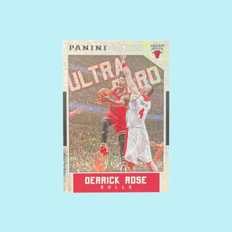 PANINI 2015 16 Bulls Derrick Rose Refringence Firework Fold Large Scale Special Edition Sports Cards 1 Pc-3
