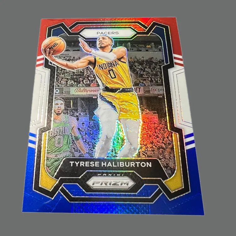 PANINI Pacers Tyrese Haliburton High End Tricolor Holographic Card Player Card Rare Card Sports Cards 1 Pc-2