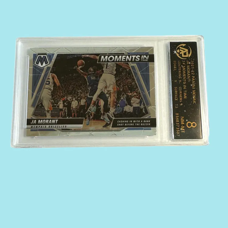 PANINI Morant Grizzlies Mosaic Montage Teca Player Card 8 Points Graded Cards 1 Pc-3