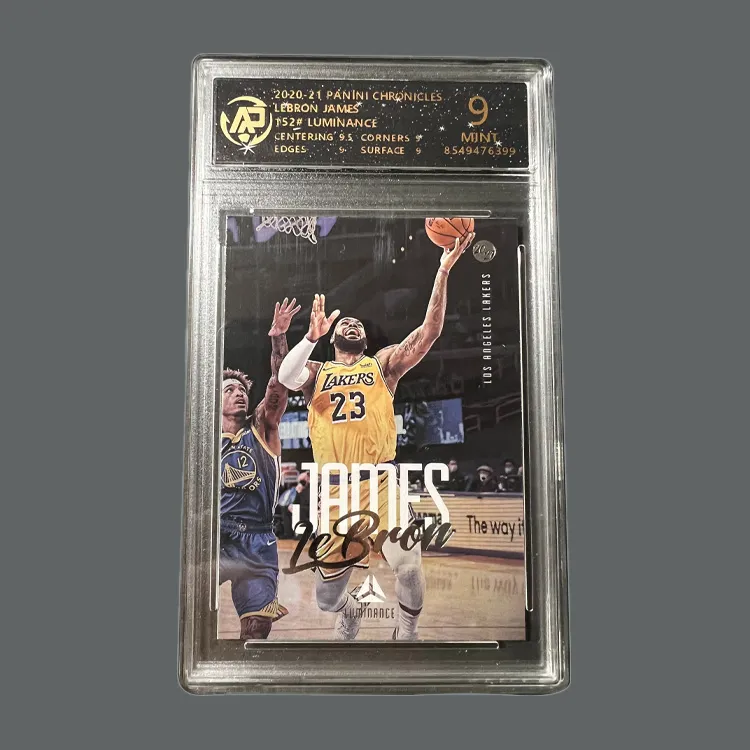 PANINI Lakers LeBron James The King Exquisite Photo Autograph Card High Grade Player Card Rare Card Graded Cards 1 Pc-3