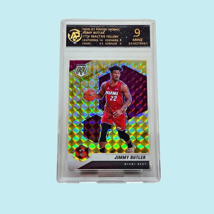 PANINI Jimmy Butler Player Card Mosaic Collection Gold Fold Block Ripple Multicolor Holographic Card Graded Cards 1 Pc-3