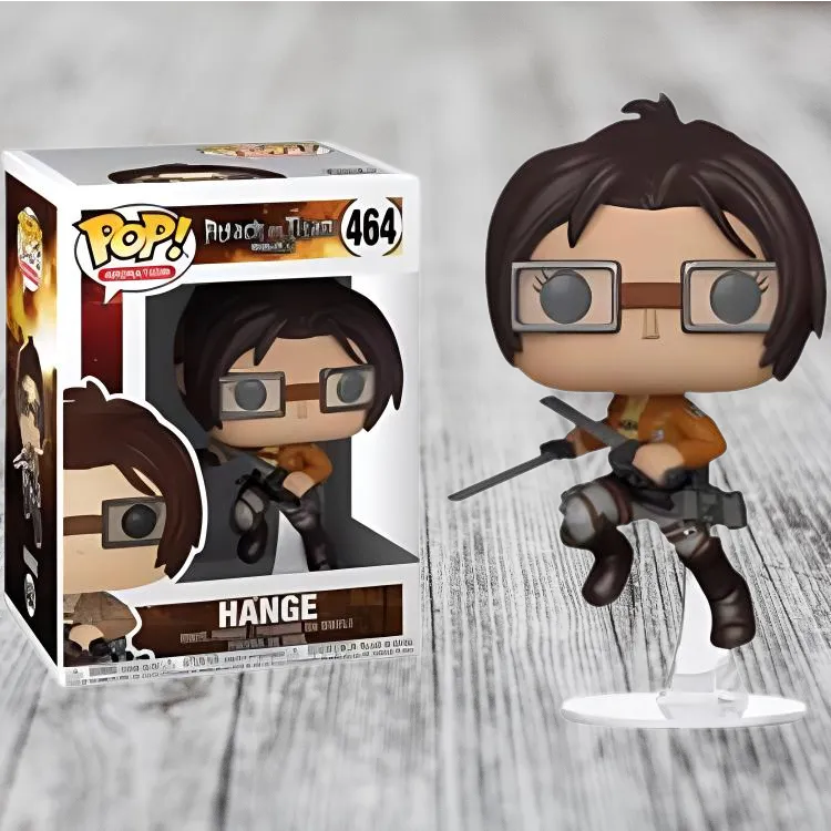 Funko POP! Collection Attack On Titan Hange Chibi Figures 9.5cm-3
