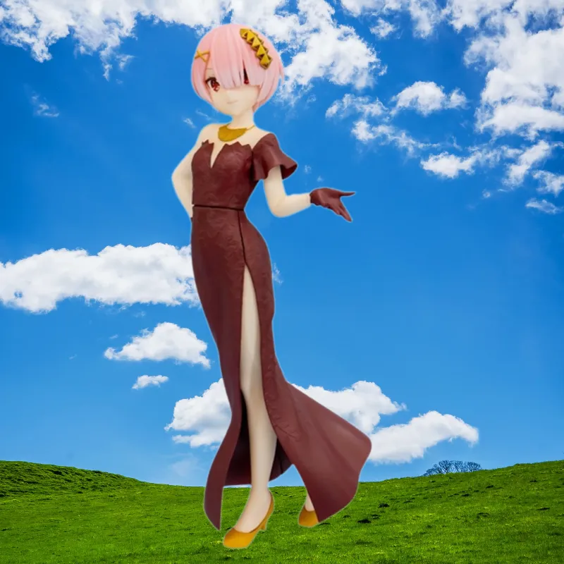 BANPRESTO Ram Unique Charm Re Zero Starting Life In Another World Bonus Gifts-1