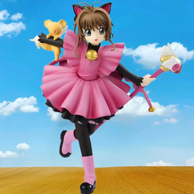 FURYU Cardcaptor Sakura, Sakura Kinomoto's Adorable Kitten Bonus Gifts 17cm-3
