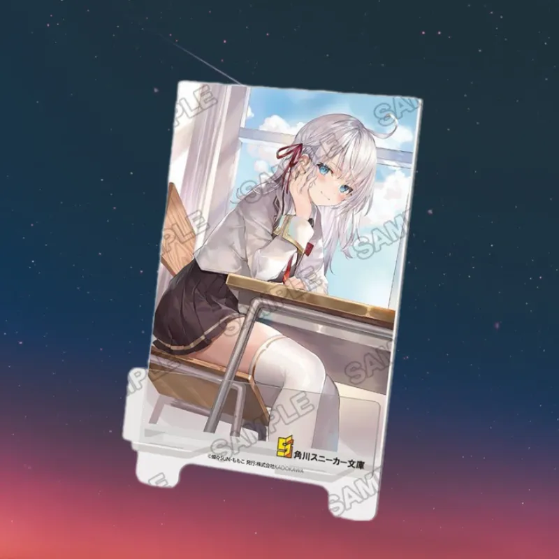 KADOKAWA Alya Who Sometimes Whisperingly Confesses In Russian Alya A6 Multifunction Bookshelf Acrylic Stands-3