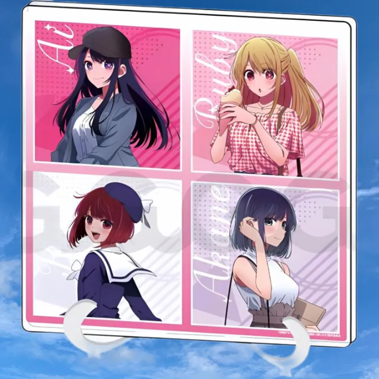 GuGuGuGu A3 Oshi No Ko Travel Collection Universal Acrylic Stand Acrylic Stands-2