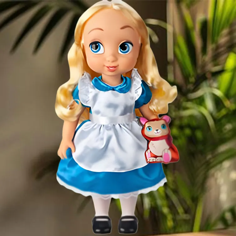 Disney Shanghai, Cartoonist Alice Princess Ball Jointed Dolls Blue-3