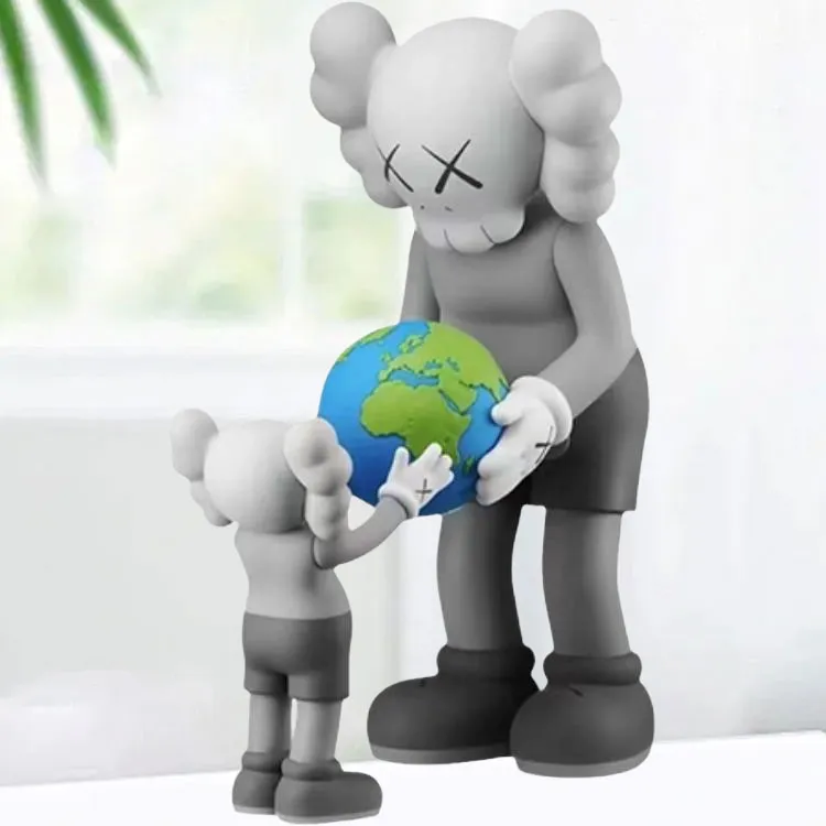 KAWS The Promise 2022 Gray Trendy Figures-1