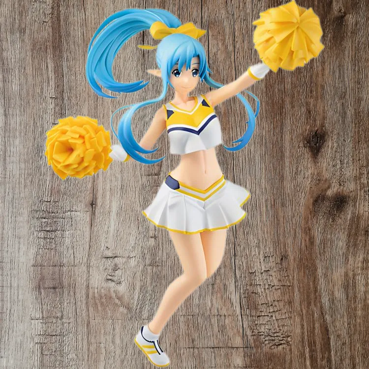 BANPRESTO Asuna, Yuuki Asuna EXQ Sword Art Online, Cheerleading, Asuna Scale Figures-1