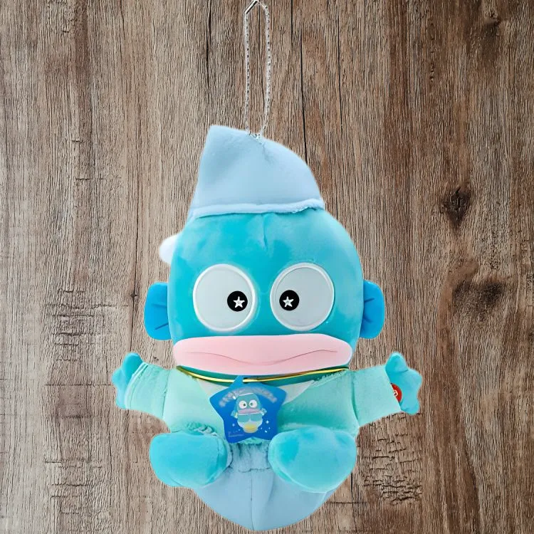 Sanrio Half Fisherman Firefly Collection, Hangyodon Dolls Plush Doll 15.5cm High-1