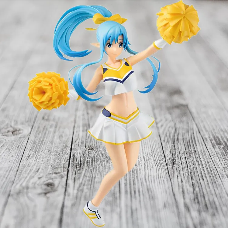 BANPRESTO Asuna, Yuuki Asuna EXQ Sword Art Online, Cheerleading, Asuna Scale Figures-2