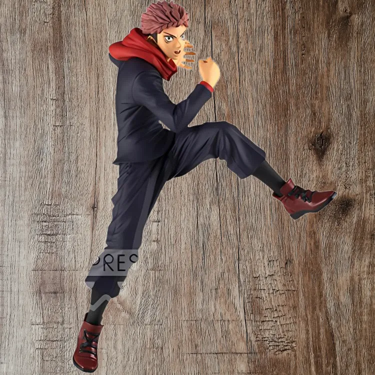 BANPRESTO Jujutsu Kaisen King Of Artist Yuji Itadori Figure Navy-1