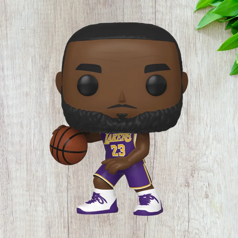 Funko Pop! Basketball Nba LeBron James Lakers Figure #66-3