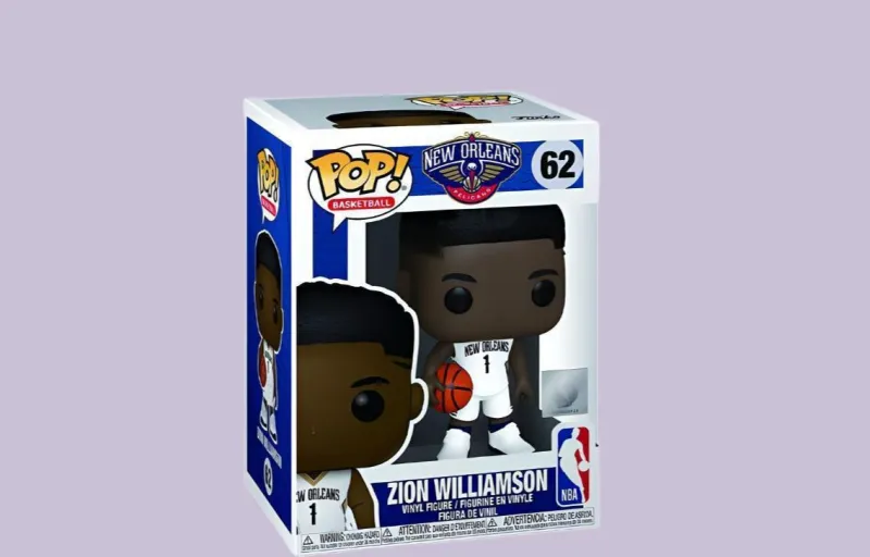 Funko Pop! Basketball Nba Zion Williamson Figure #62-2
