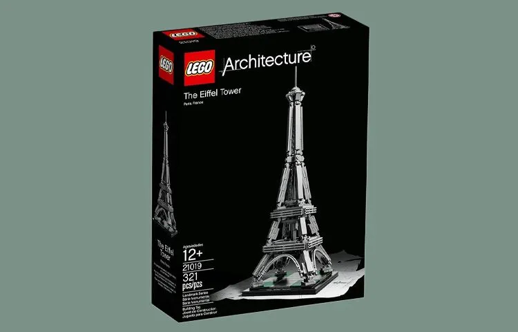 LEGO Architecture Collection Eiffel Tower Building Blocks 321pcs 21019-1