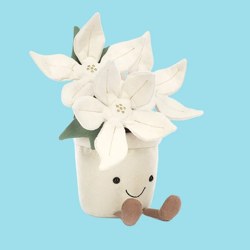 JELLYCAT Amuseable Gold Poinsettia Plush Toy-1
