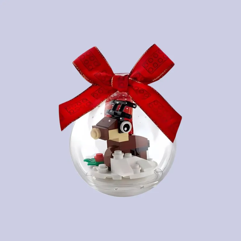 LEGO Christmas Deer Decoration Ball Building Blocks 34pcs 854038-2