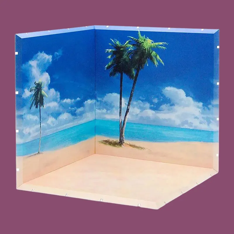 GSC PLM Dioramansion 200 Beach, Modular Background Board Model Accessories-2