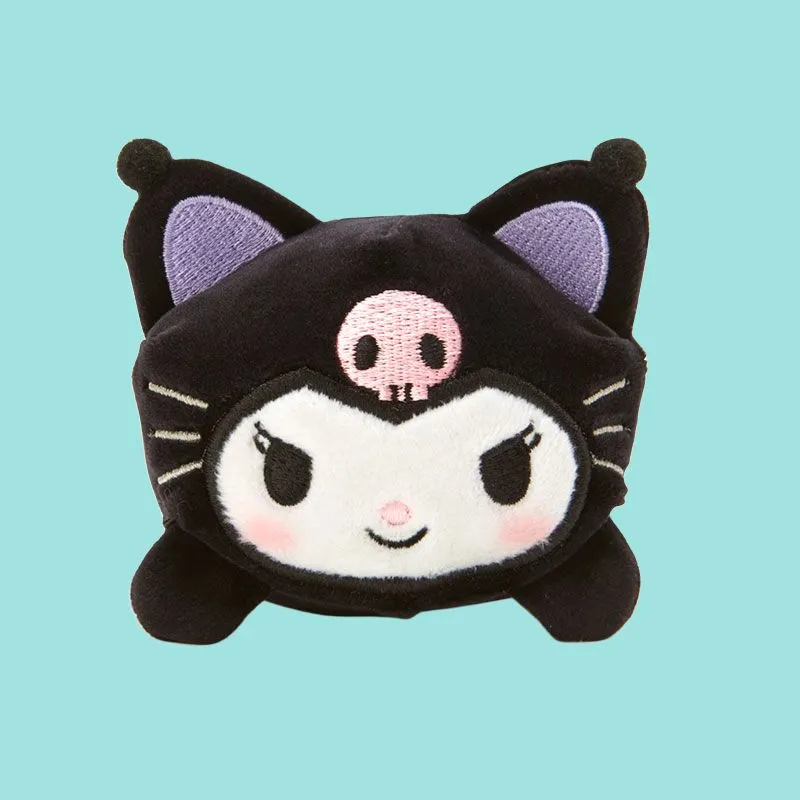 Sanrio Tarepanda Collection Kuromi Dolls Plush Doll 7.5cm Height-1