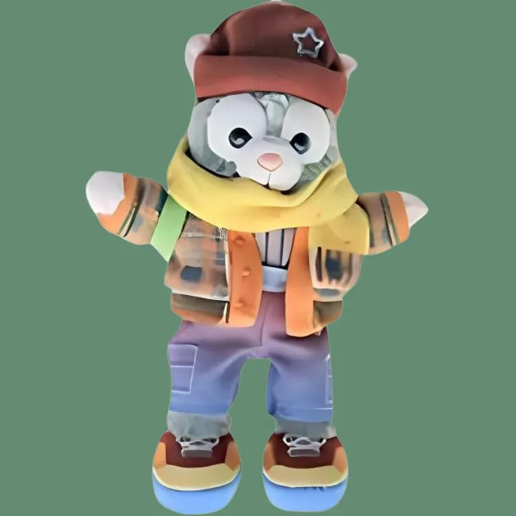 Disney 2022 Winter Collection Dolls Plush Pendant Ss Height Hong Kong Disney-1
