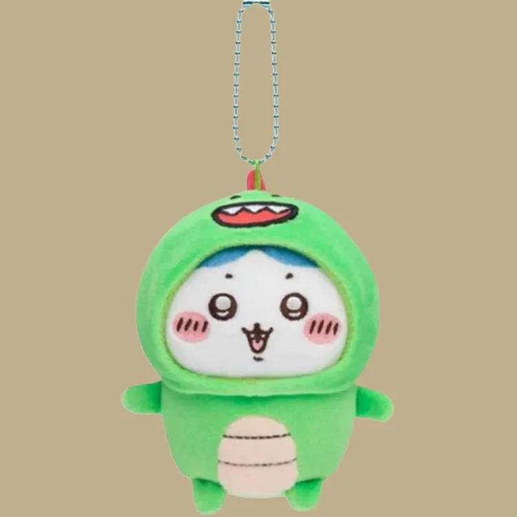Chiikawa Green Dinosaur Dolls Plush Pendant Approx. 13cm In Height-1