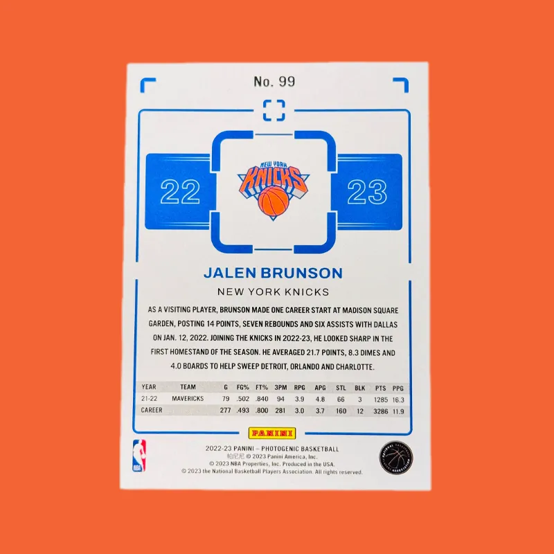 PANINI Brunson Knicks Team In Mirror Collection Classic Choose Base Special Cartoon Travel Condition Sports Cards 1 Pc-3