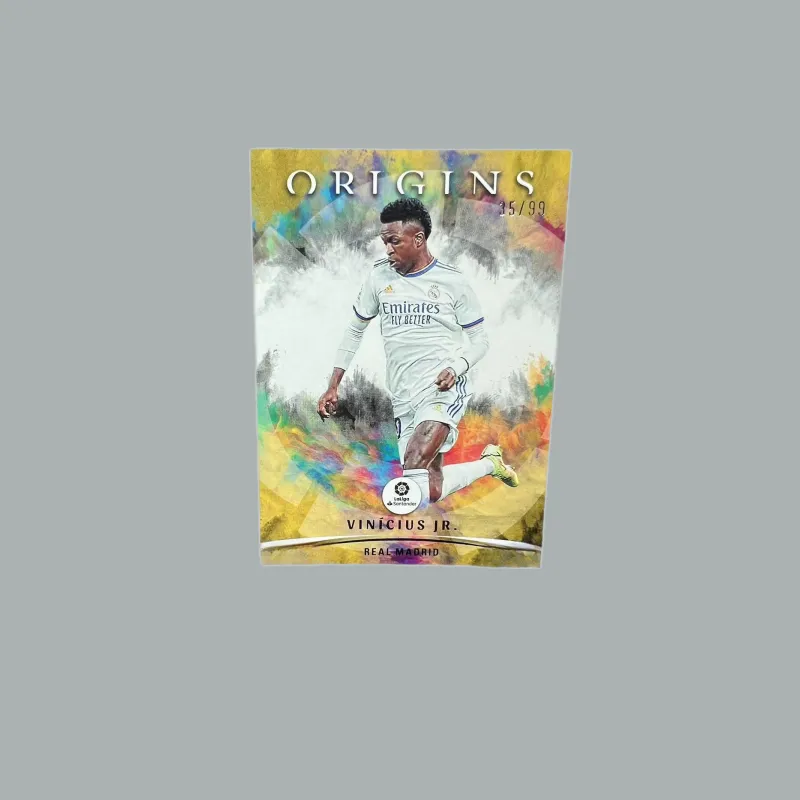 PANINI Obsidian Brazil La Liga Real Madrid Origin Special Card Vinicius Soccer Star Card Pass Through Sports Cards 1 Pc-1