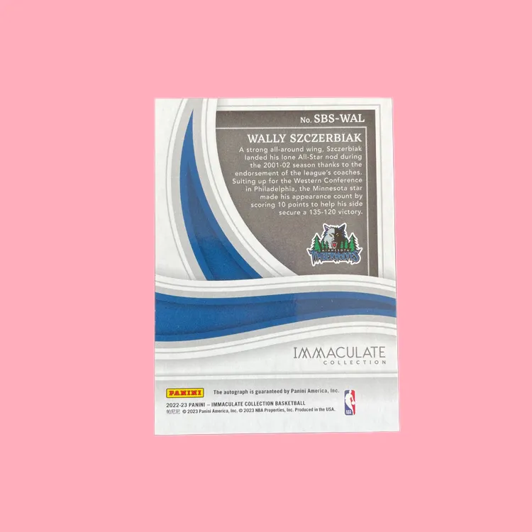 PANINI 2022 23 Sandbox Card Minnesota Timberwolves Seizibayak 09/10 Autographed Card Product Access Sports Cards 1 Pc-3