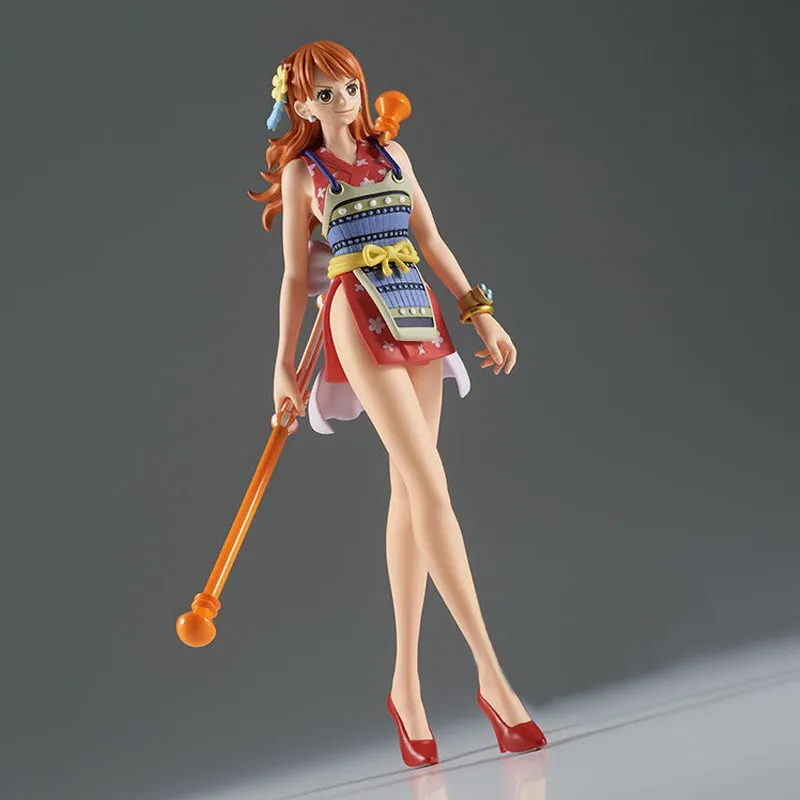 BANDAI Nami One Piece Departure Sparkling Charming Warrior Outfit, Figure Hobby Model Ornament Bonus Gifts-3