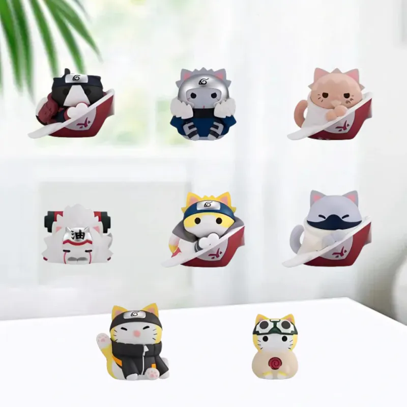 MegaHouse MEGA CAT PROJECT Naruto Shippuden The Ninja Cats Shippuden Chibi Figures-3