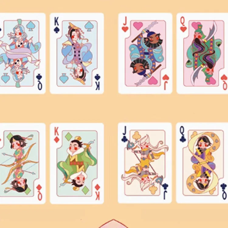 Three Kingdoms Kill Poker Card, Blue Cardboard Board Games-1