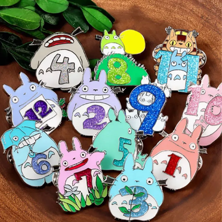 XIANGZIGONGHEGUO Dragon Cat, Ghibli Anime Merchandise, Studio Ghibli Badges-1
