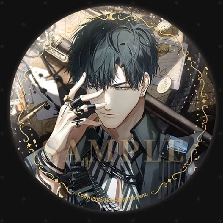 The Love Of Light And Night Osborn Evan Sariel Jesse Charlie Su Eclipse Collection Character Tinplate Badges-1
