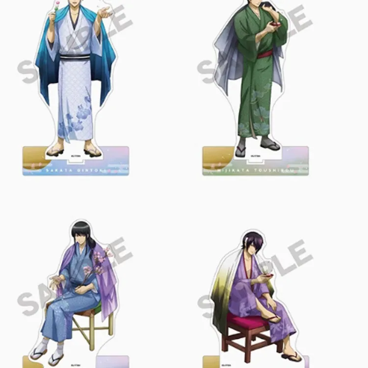 Animate Gintama Flower Viewing Gintoki Sakata Acrylic Stands-1