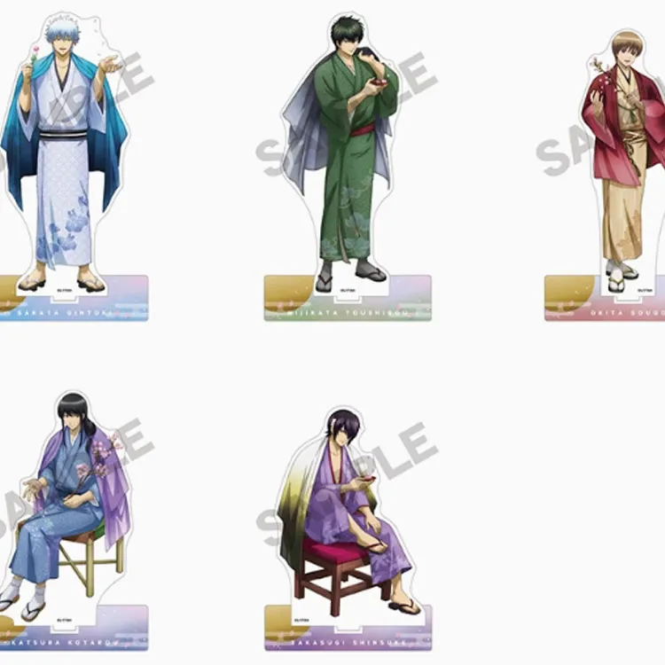 Animate Gintama Flower Viewing Gintoki Sakata Acrylic Stands-2