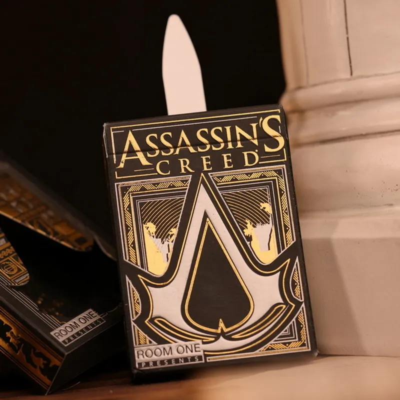 Huiqi Flower Cutting RoomOne Design Assassin's Creed Poker Cards-3