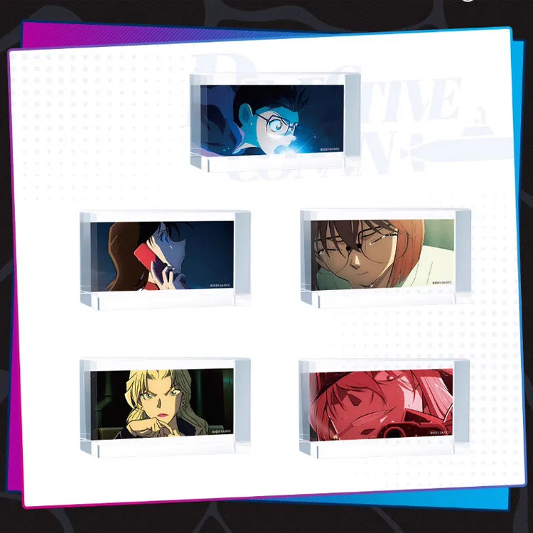 March·Monster Detective Conan Case Closed, Theater Edition, The Black Iron Fish, Mini Style A Acrylic Stands-2