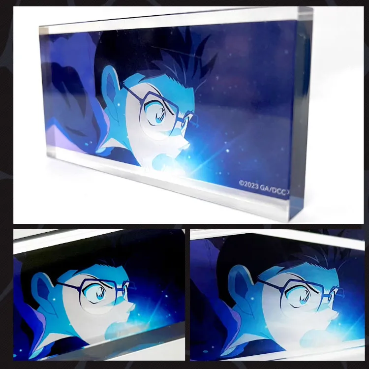 March·Monster Detective Conan Case Closed, Theater Edition, The Black Iron Fish, Mini Style A Acrylic Stands-3