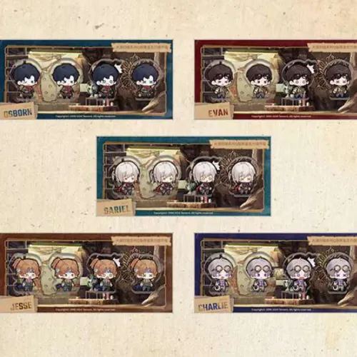 The Love Of Light And Night Osborn, Evan, Sariel, Charlie Su Great Desert Return Collection, Jesse Chibi Acrylic Stands