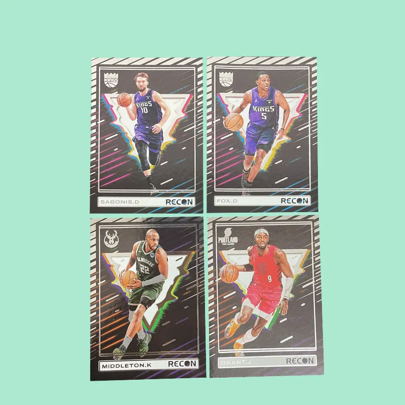 PANINI 2023 24 RECON Sabonis+Fox+Middleton+Grant Player Card Card Product Access Sports Cards 4 Pcs-3