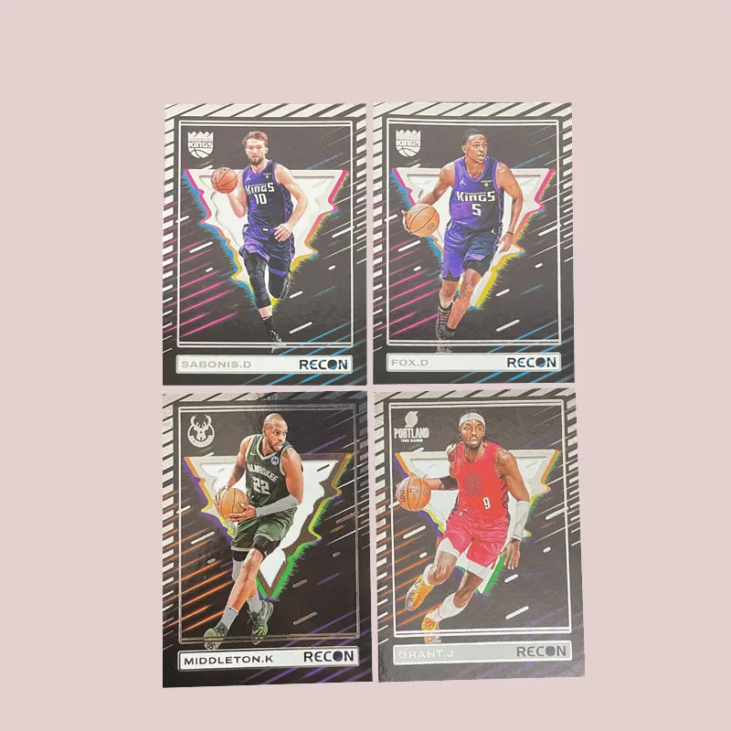 PANINI 2023 24 RECON Sabonis+Fox+Middleton+Grant Player Card Card Product Access Sports Cards 4 Pcs-2